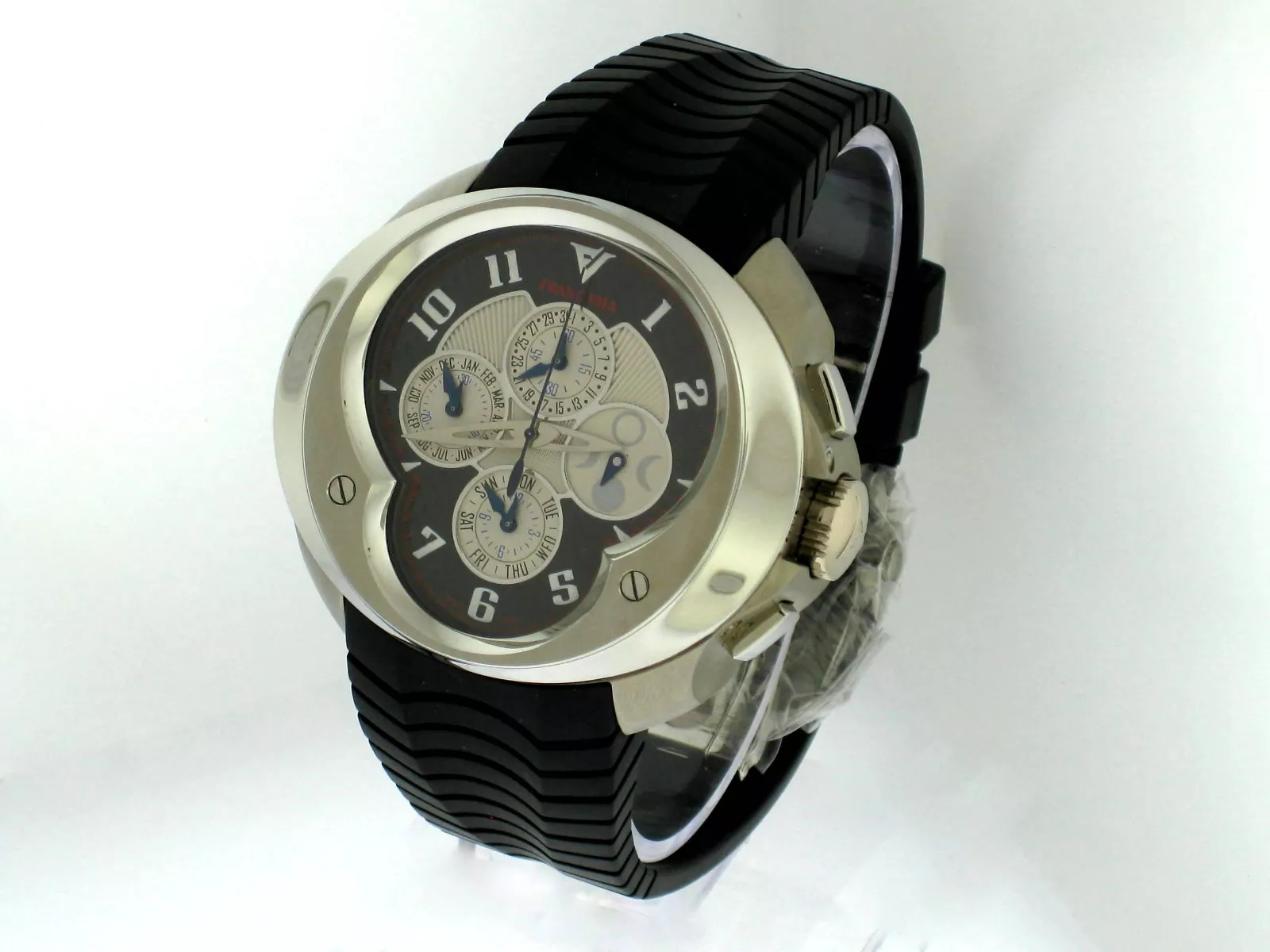Franc Vila Esprit Unique Titanium and Stainless Steel Men's Watch - Image 4