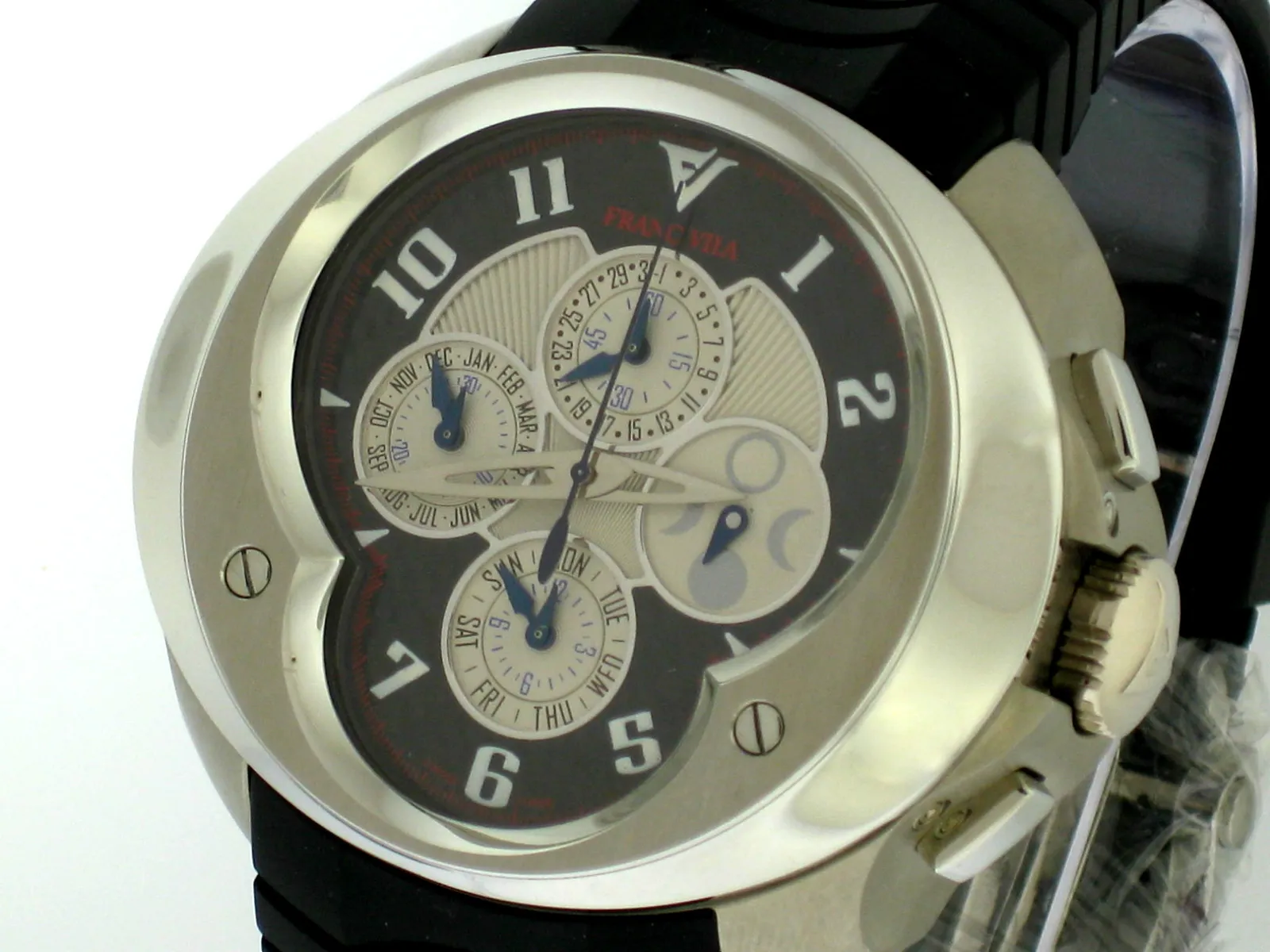 Franc Vila Esprit Unique Titanium and Stainless Steel Men's Watch - Image 5