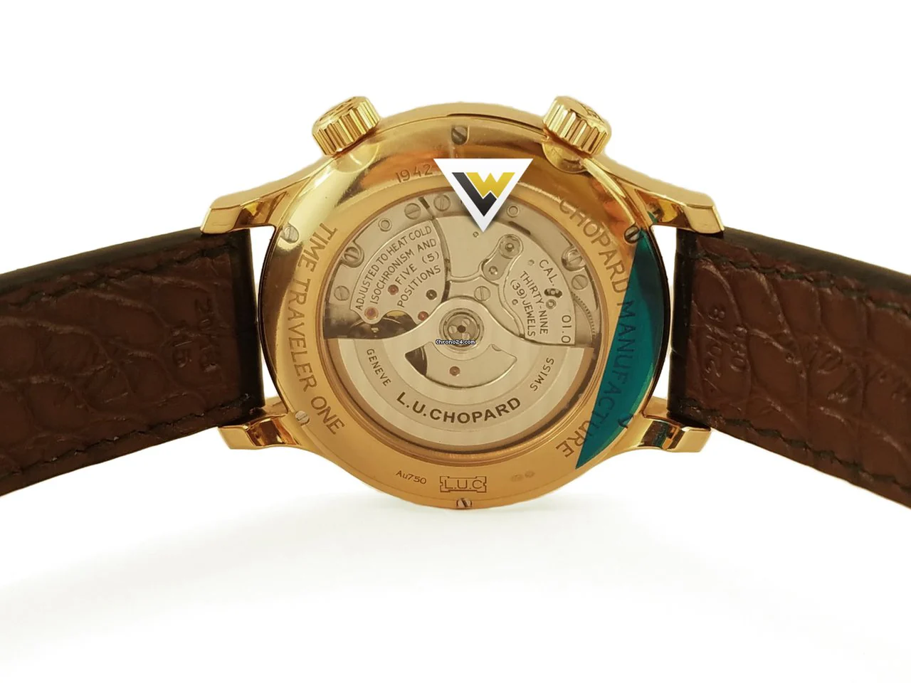 Chopard L.U.C Time Traveler One 18K Rose Gold Men's Watch - Image 3