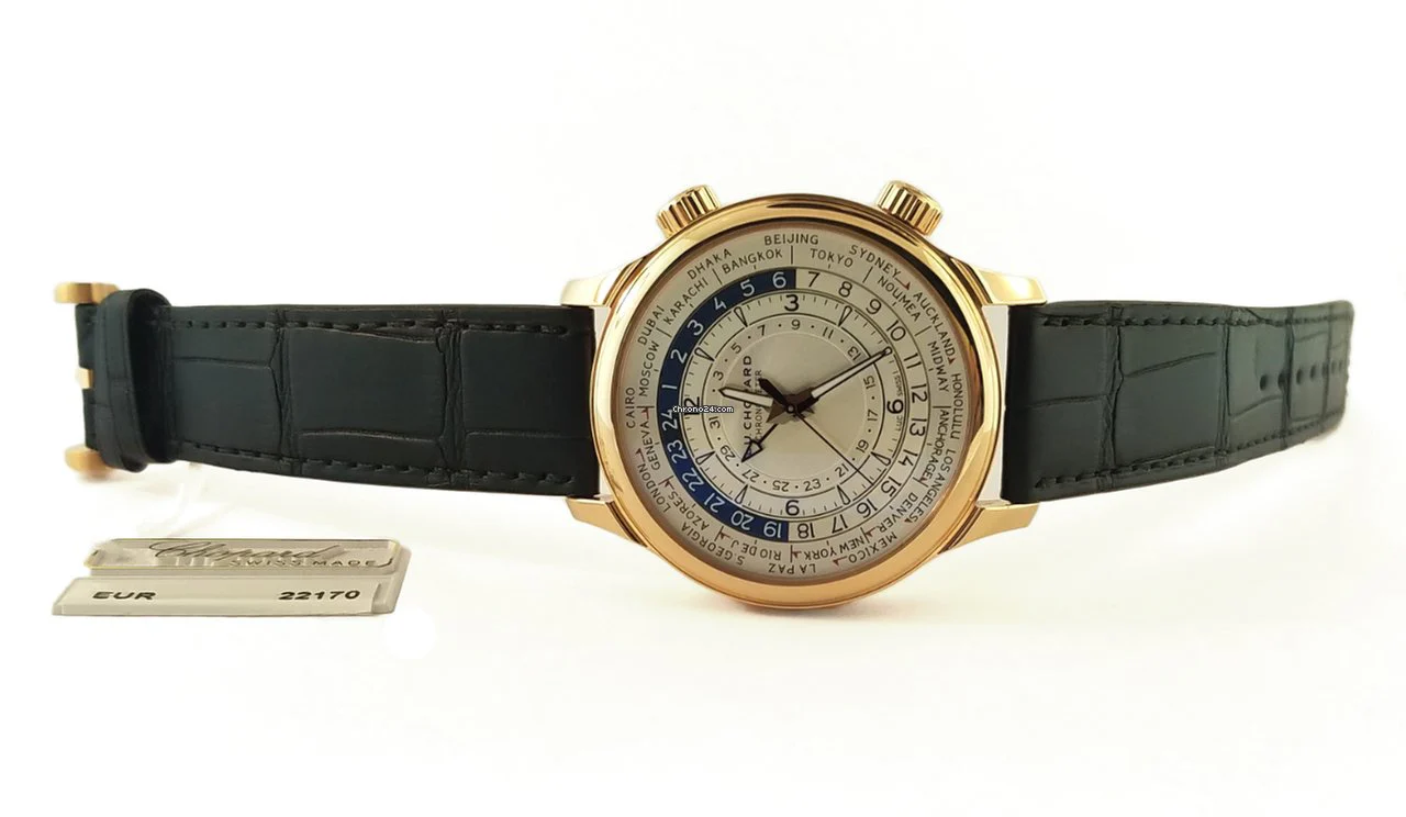 Chopard L.U.C Time Traveler One 18K Rose Gold Men's Watch - Image 5