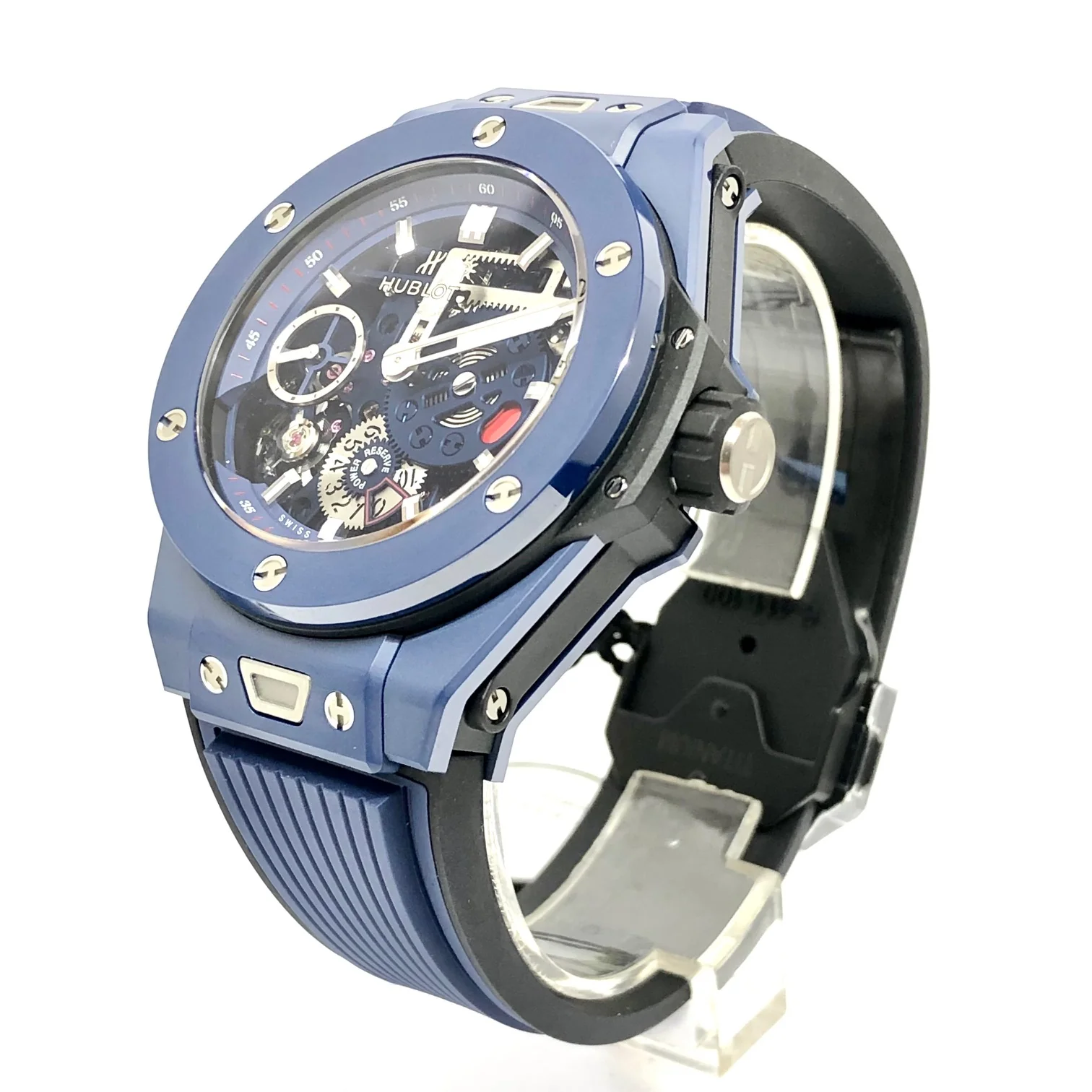 Hublot Big Bang Meca-10 Ceramic Blue Men's Watch - Image 3