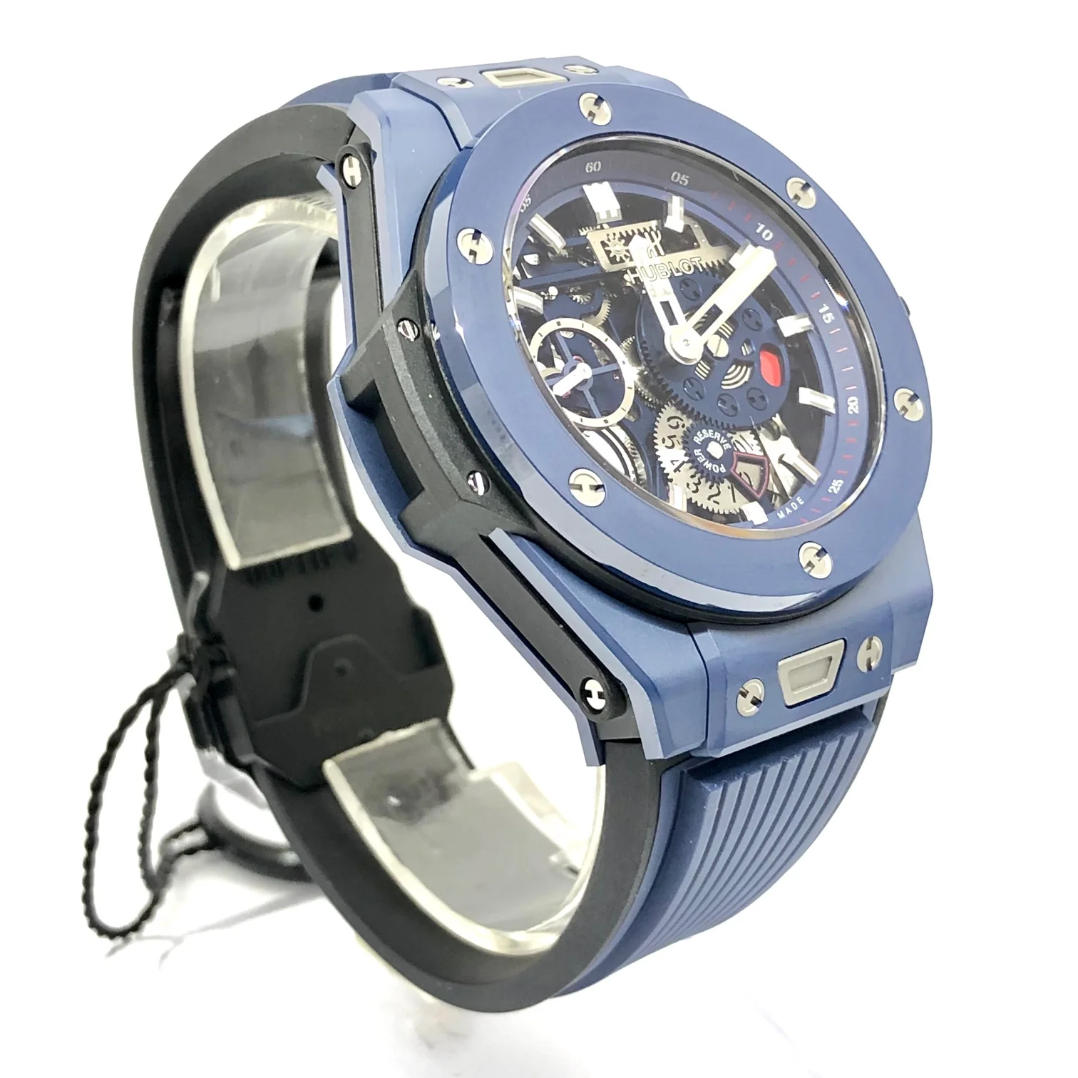 Hublot Big Bang Meca-10 Ceramic Blue Men's Watch - Image 4