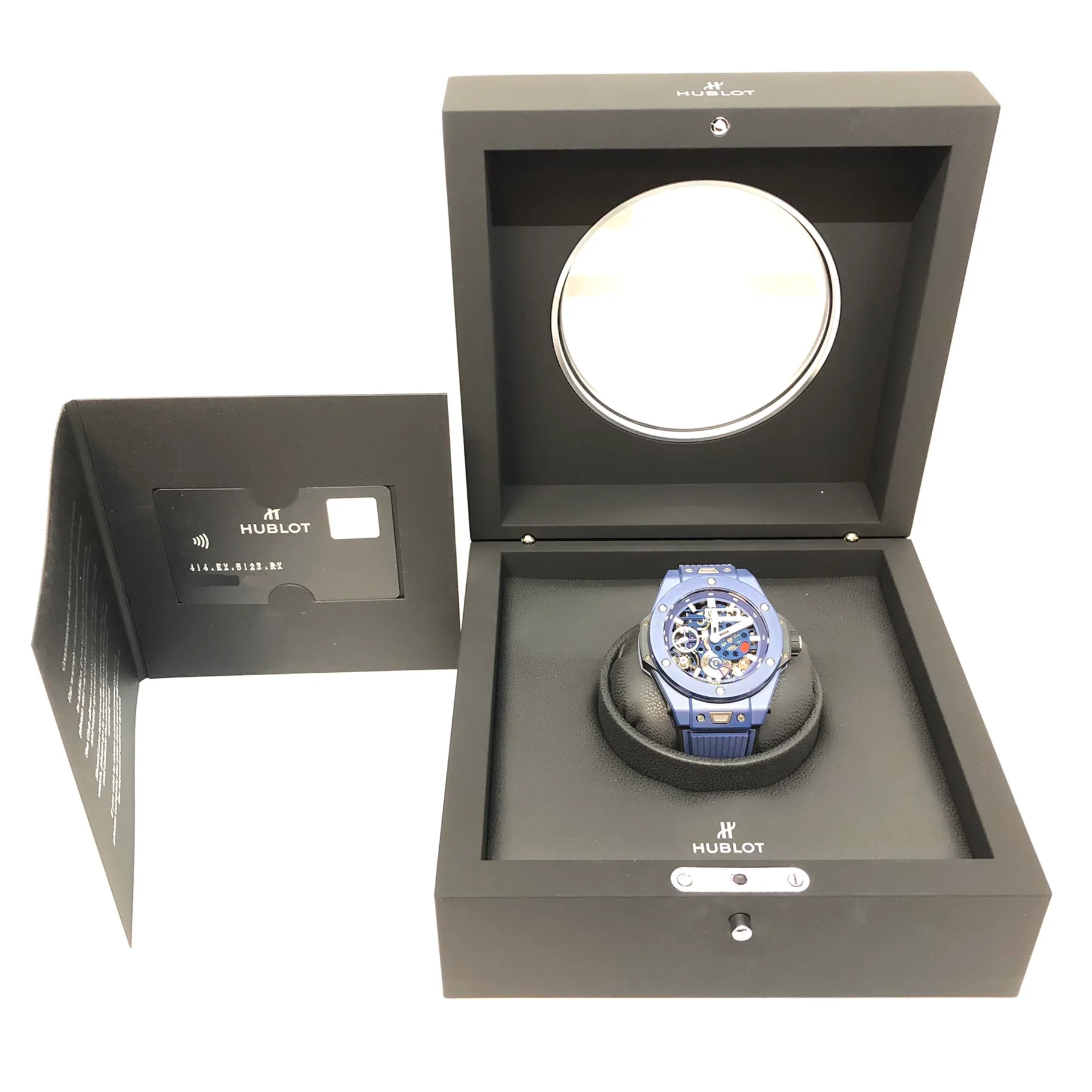 Hublot Big Bang Meca-10 Ceramic Blue Men's Watch - Image 8