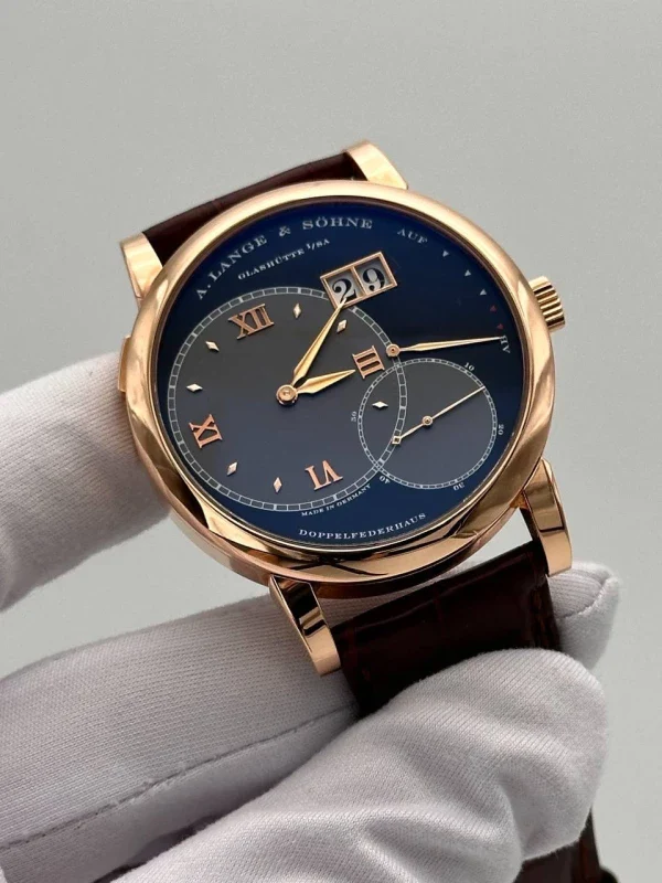 A. Lange & Sohne Grand Lange 1 18K Rose Gold Men's Watch - Image 3