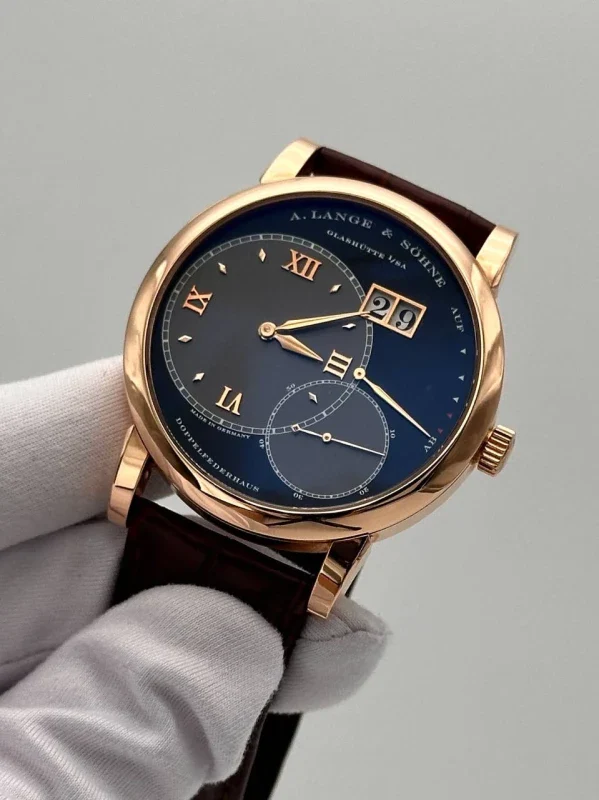 A. Lange & Sohne Grand Lange 1 18K Rose Gold Men's Watch - Image 4