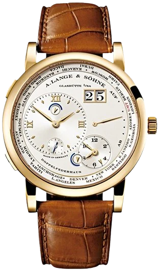 A. Lange & Söhne Lange 1 Time Zone 18K Yellow Gold Men’s Watch