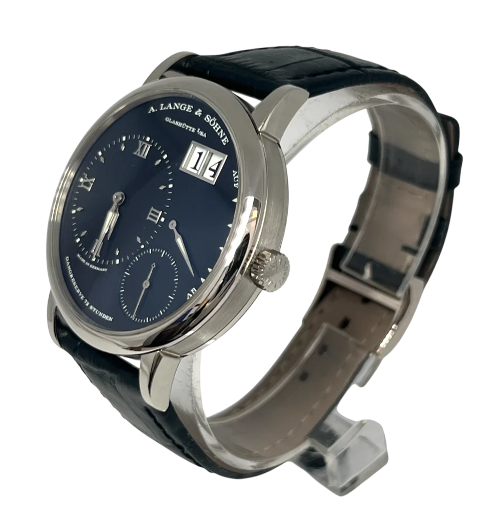 A. Lange & Sohne Lange1 18K White Gold Men's Watch - Image 2