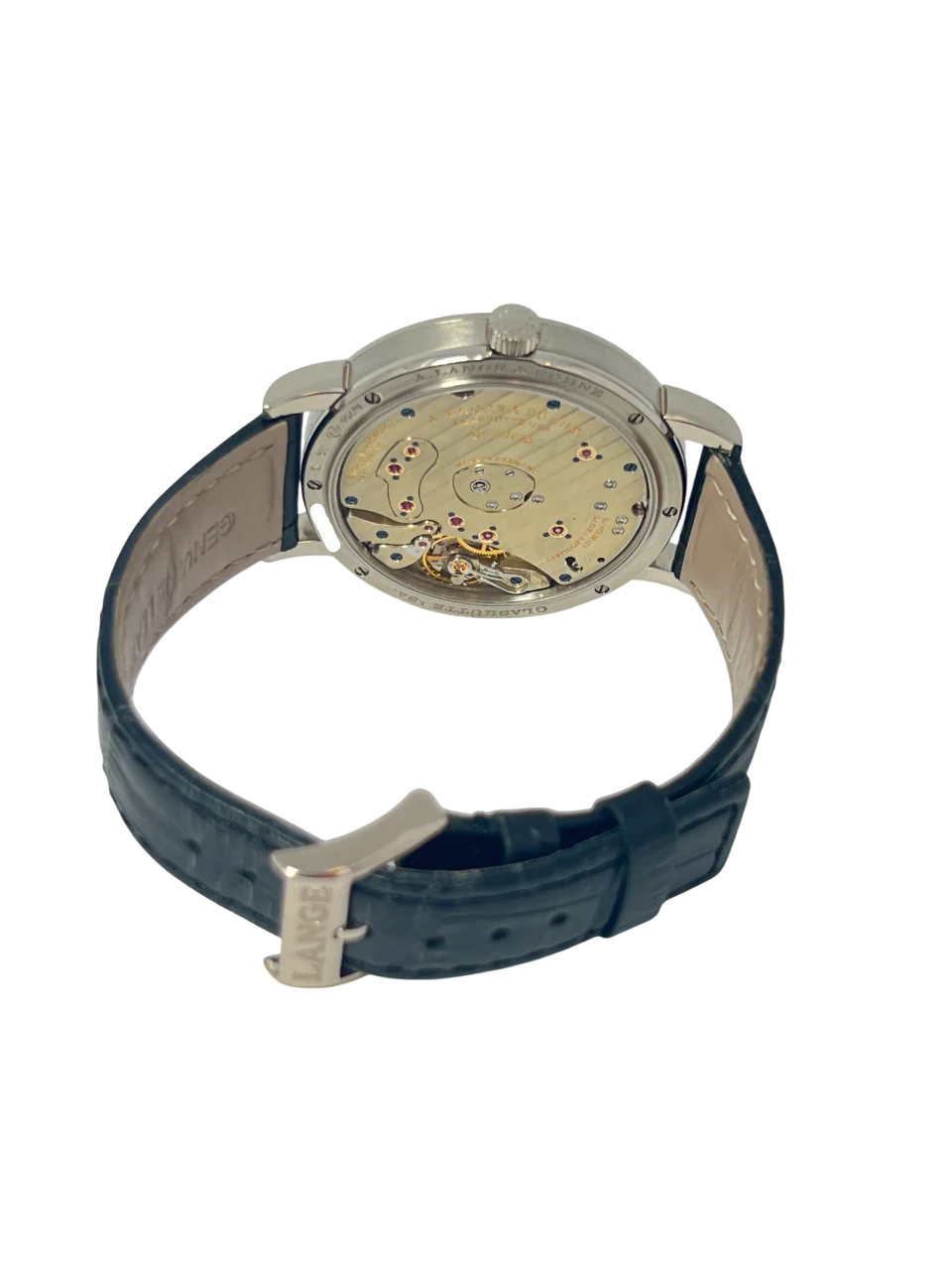 A. Lange & Sohne Lange1 18K White Gold Men's Watch - Image 4