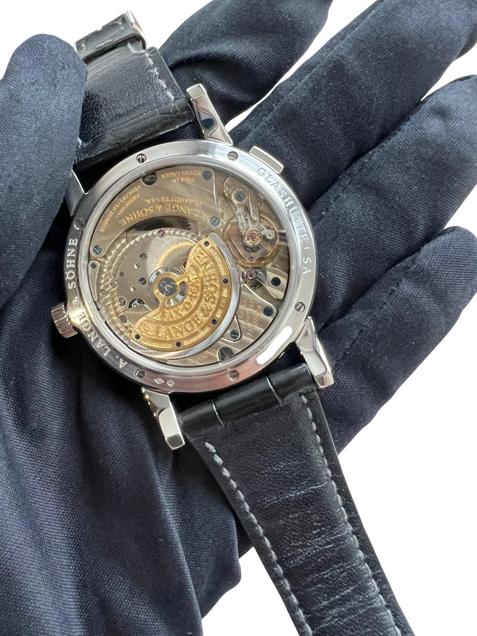 A. Lange & Sohne Langematik Perpetual Platinum Men's Watch - Image 3