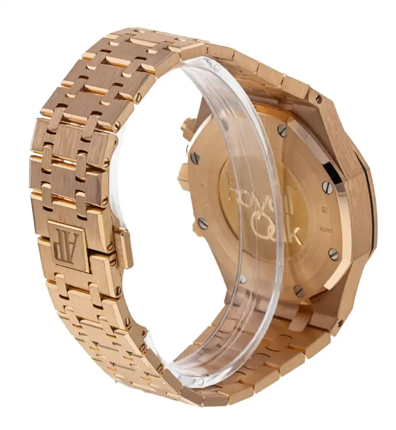 Audemars Piguet Royal Oak Chronograph 18K Rose Gold Man's Watch - Image 2