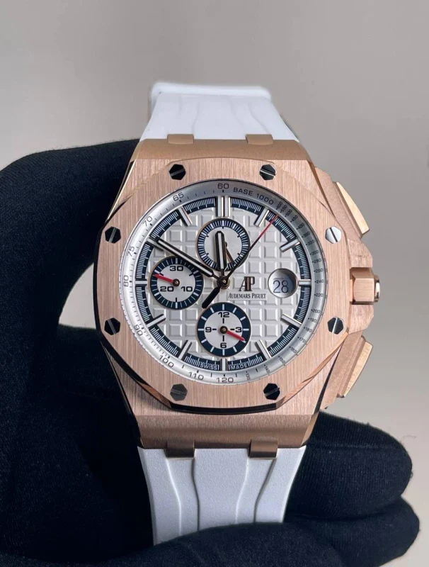 Audemars Piguet Royal Oak Offshore Chronograph 18K Rose Gold Men's Watch - Image 2
