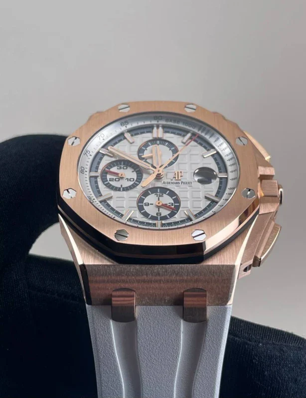 Audemars Piguet Royal Oak Offshore Chronograph 18K Rose Gold Men's Watch - Image 6