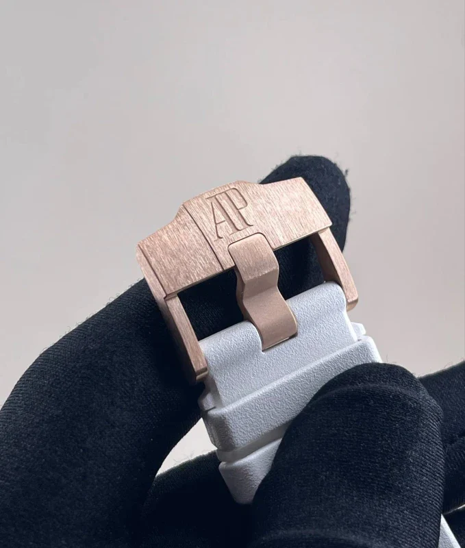 Audemars Piguet Royal Oak Offshore Chronograph 18K Rose Gold Men's Watch - Image 7