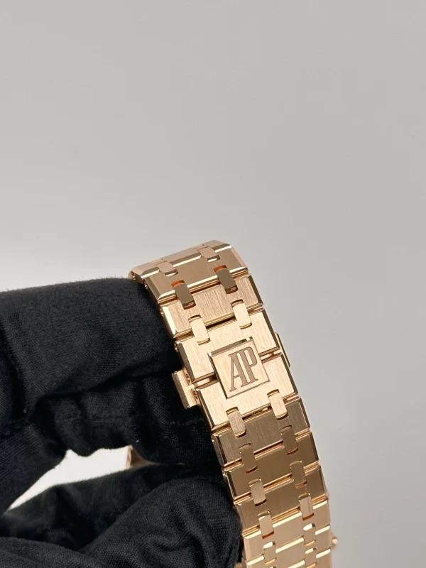 Audemars Piguet Royal Oak Chronograph 18K Rose Gold Men's Watch - Image 5