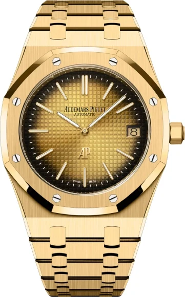 Audemars Piguet Royal Oak Jumbo Extra-Thin 18K Yellow Gold Men's Watch