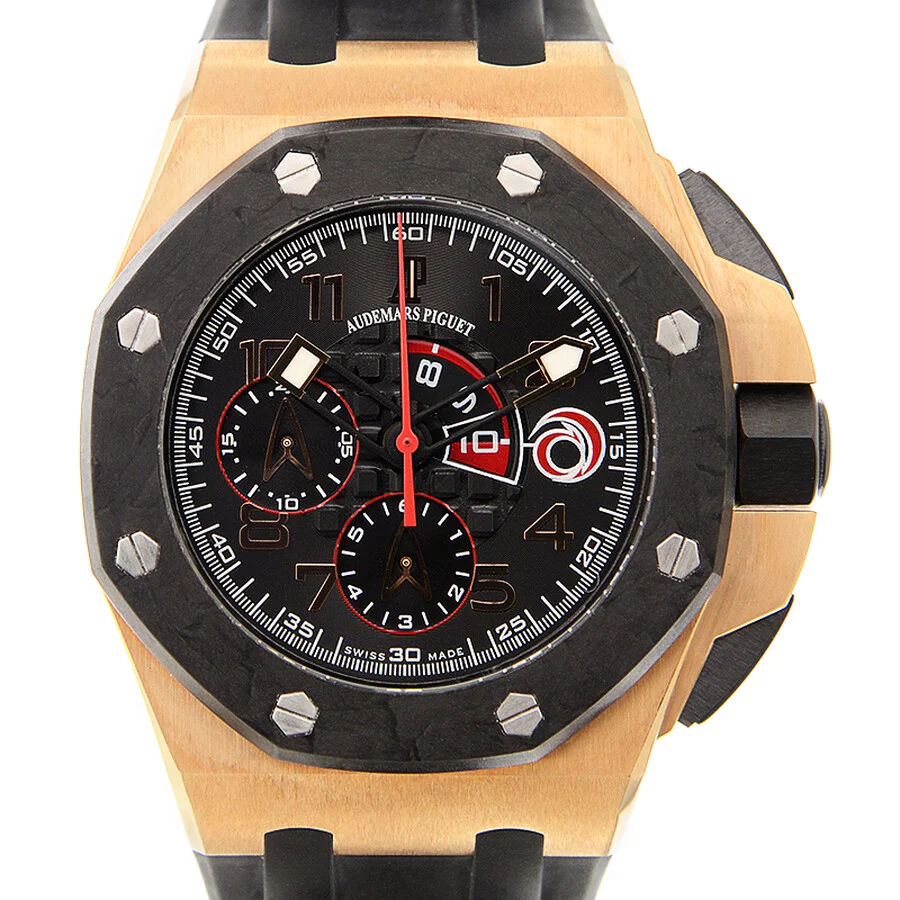 Audemars Piguet Royal Oak Offshore Alinghi Team Chronograph 18K Rose Gold & Forged Carbon Men's Watch