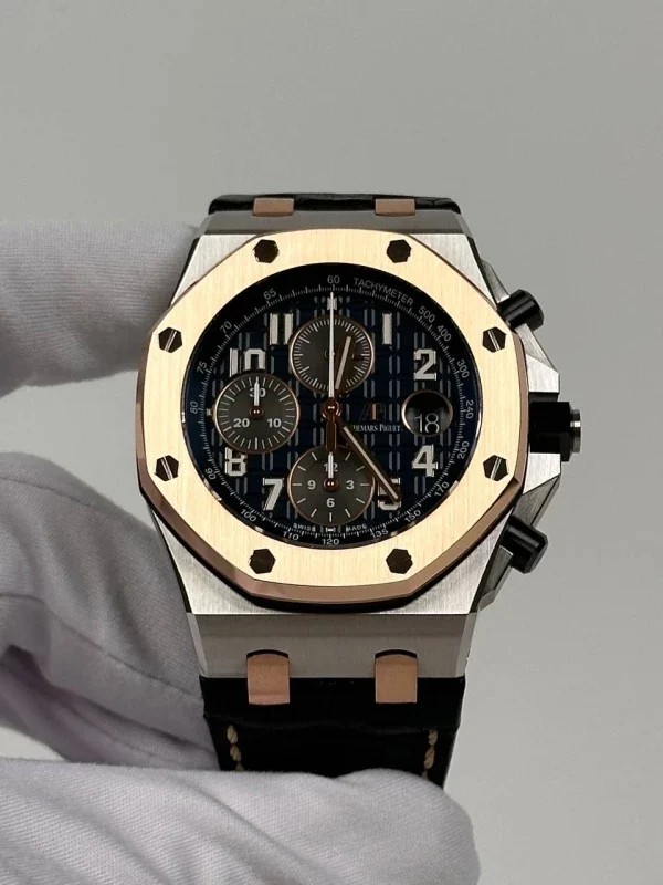 Audemars Piguet Royal Oak Offshore Chronograph 18K Rose Gold Men's Watch - Image 2
