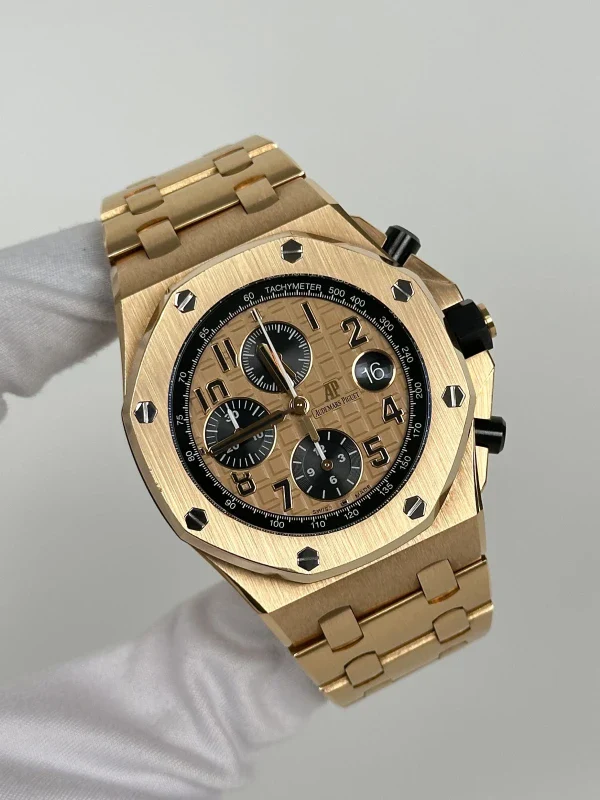 Audemars Piguet Royal Oak Offshore Chronograph 18K Rose Gold Men's Watch - Image 2
