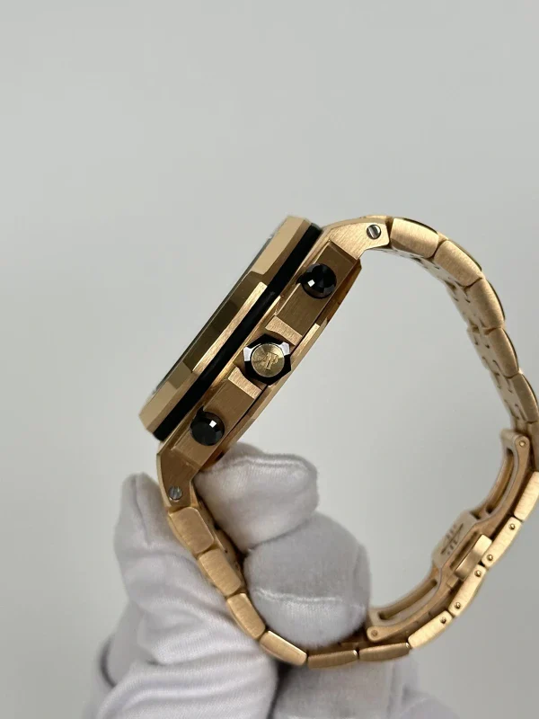 Audemars Piguet Royal Oak Offshore Chronograph 18K Rose Gold Men's Watch - Image 4