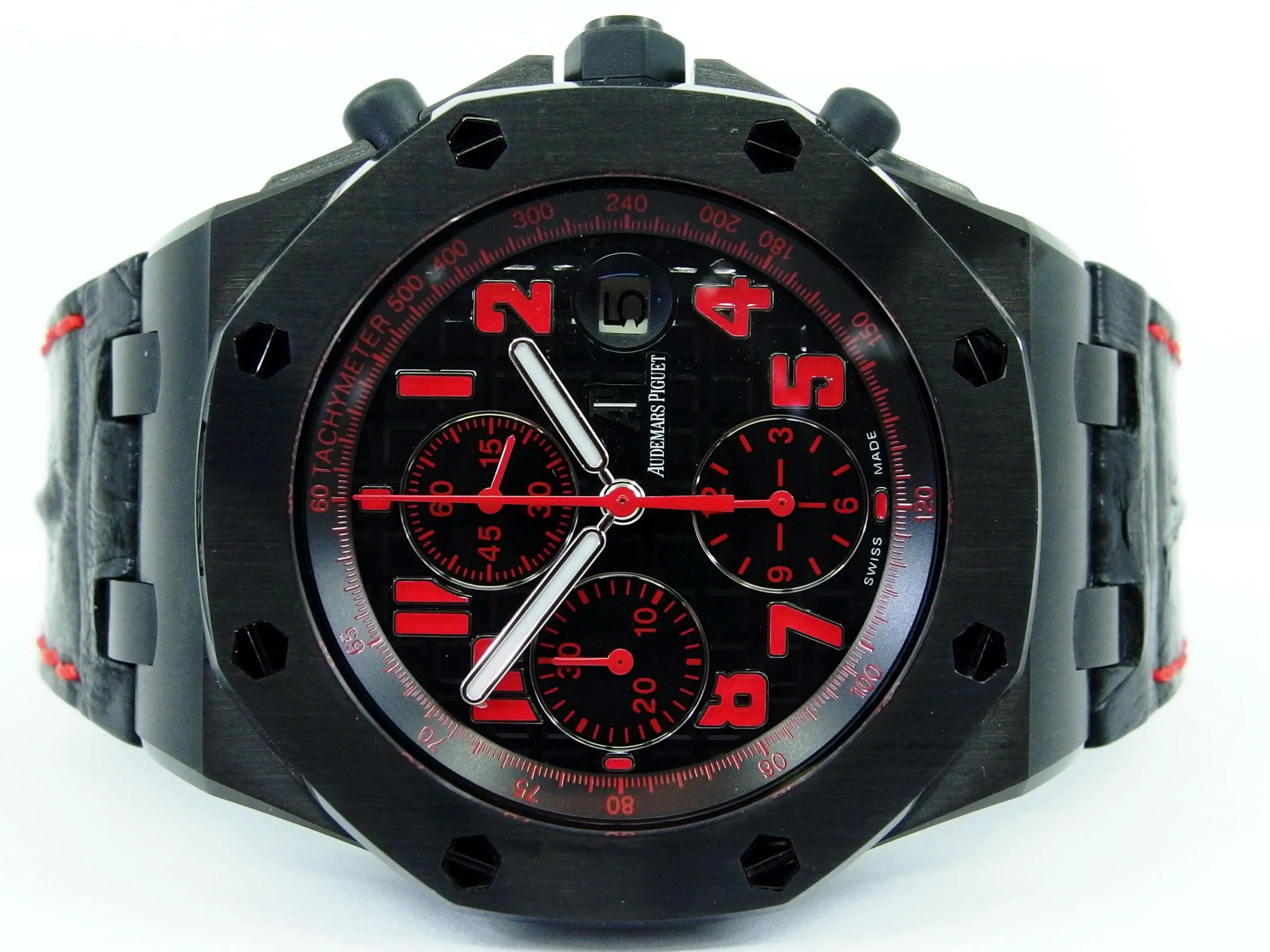 Audemars Piguet Royal Oak Offshore Chronograph Las Vegas Strip Stainless Steel Mens Watch - Image 4