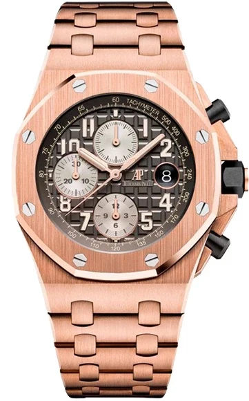 Audemars Piguet Royal Oak Offshore Chronograph 18K Rose Gold Men's Watch