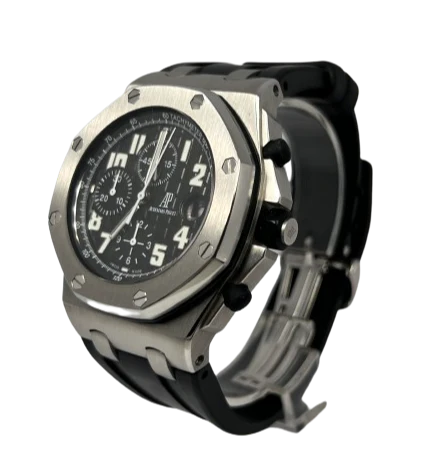 Audemars Piguet Royal Oak Offshore Chronograph Stainless Steel Mens Watch - Image 3