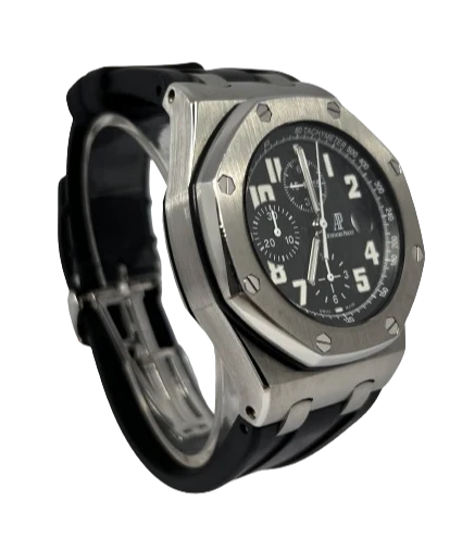 Audemars Piguet Royal Oak Offshore Chronograph Stainless Steel Mens Watch - Image 4