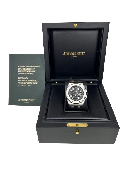 Audemars Piguet Royal Oak Offshore Chronograph Stainless Steel Mens Watch - Image 6