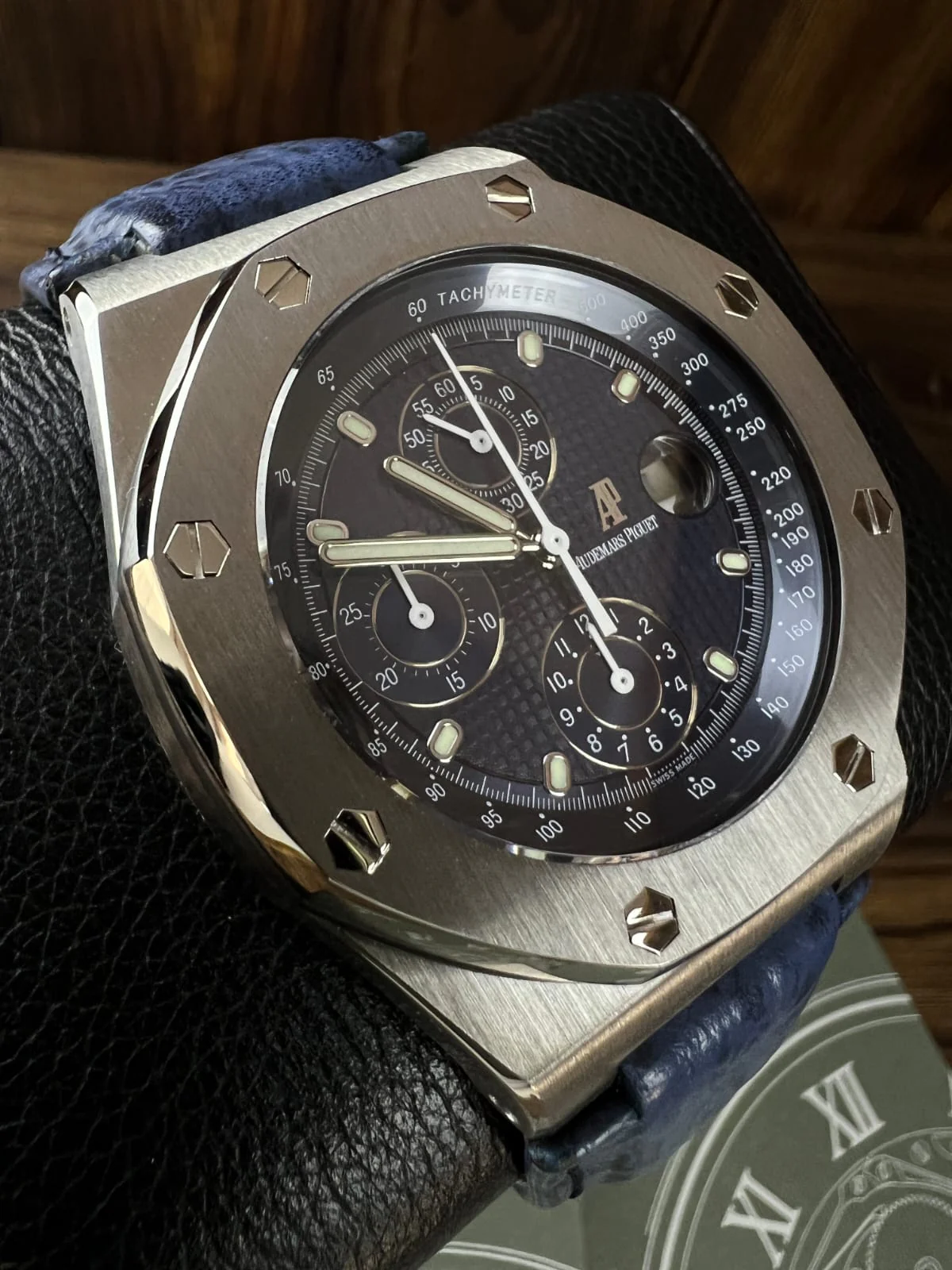 Audemars Piguet Royal Oak Offshore Chronograph Stainless Steel Men's Watch - Image 2
