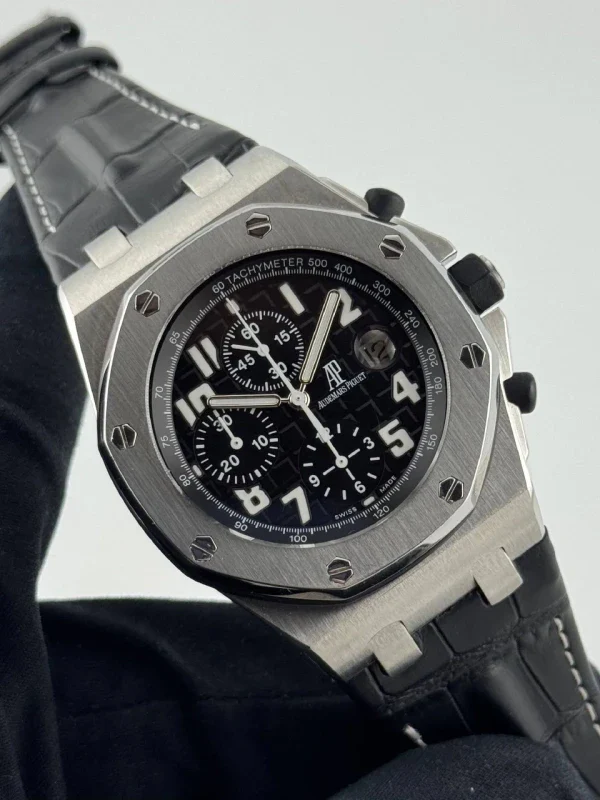 Audemars Piguet Royal Oak Offshore Chronograph Stainless Steel Men's Watch - Image 4