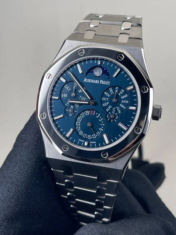 Audemars Piguet Royal Oak Selfwinding Perpetual Calendar Ultra-Thin Platinum and Titanium Men's Watch - Image 3