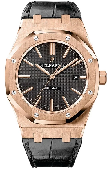 Audemars Piguet Royal Oak Selfwinding 18K Rose Gold Men's Watch