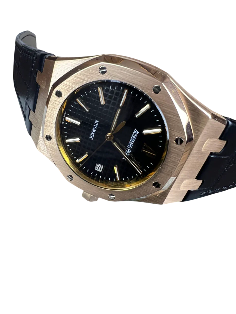 Audemars Piguet Royal Oak Selfwinding 18K Rose Gold Men's Watch - Image 3