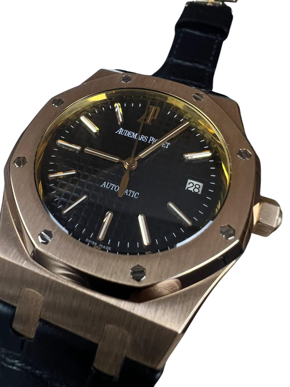 Audemars Piguet Royal Oak Selfwinding 18K Rose Gold Men's Watch - Image 8