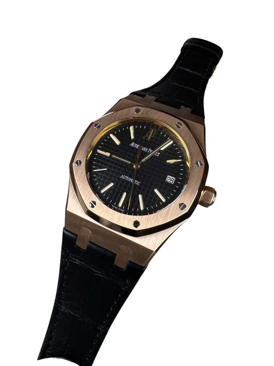 Audemars Piguet Royal Oak Selfwinding 18K Rose Gold Men's Watch - Image 9