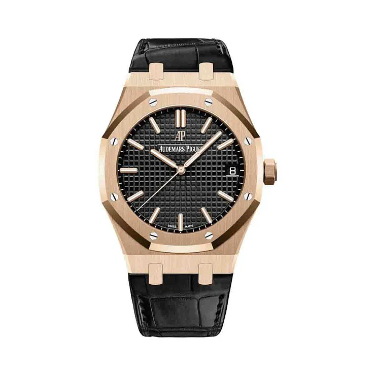 Audemars Piguet Royal Oak Selfwinding 18K Rose Gold Men's Watch