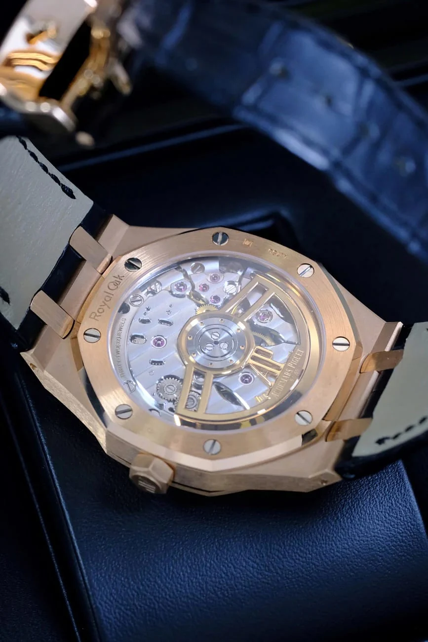 Audemars Piguet Royal Oak Selfwinding 18K Rose Gold Men's Watch - Image 3