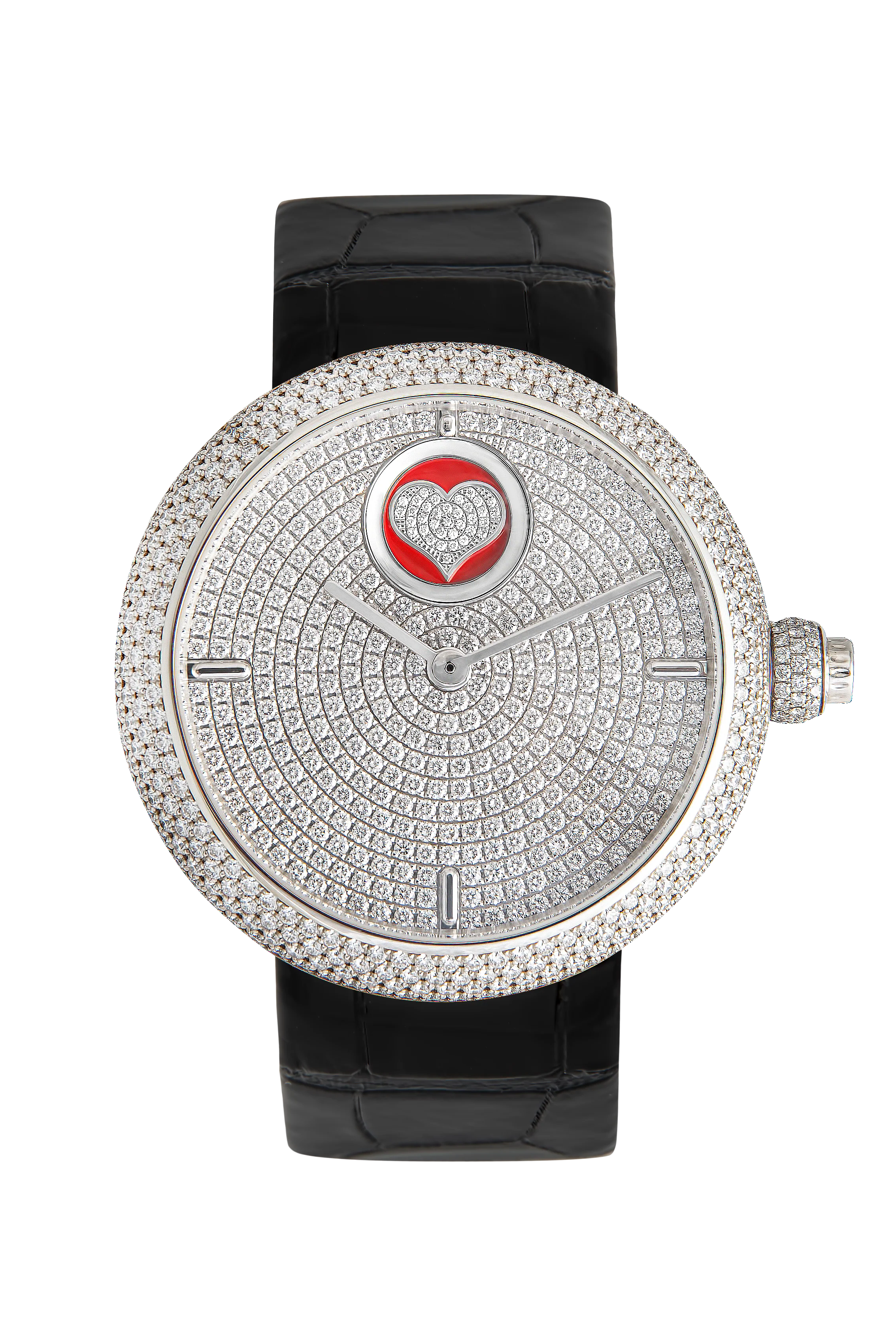 Bakkoura Emoji Full Diamonds Automatic Unisex Watch