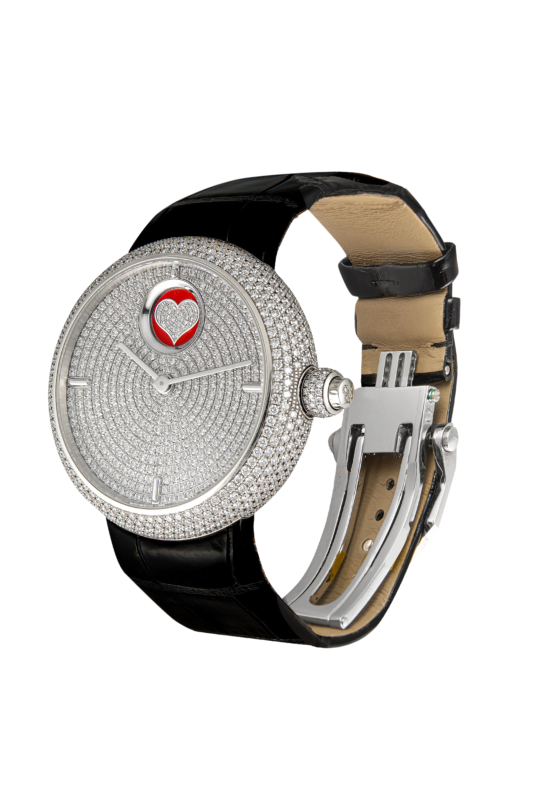 Bakkoura Emoji Full Diamonds Automatic Unisex Watch - Image 2