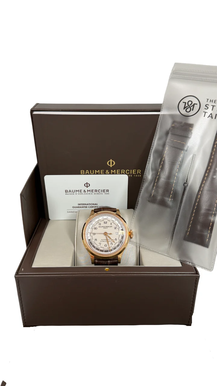 Baume & Mercier Capeland GMT 18K Rose Gold Men's Watch - Image 5