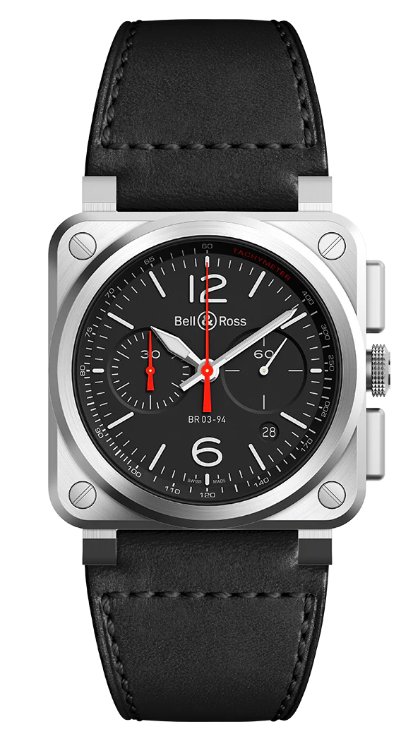 Bell & Ross Instruments BR 03-94 BLACK STEEL Men's Watch
