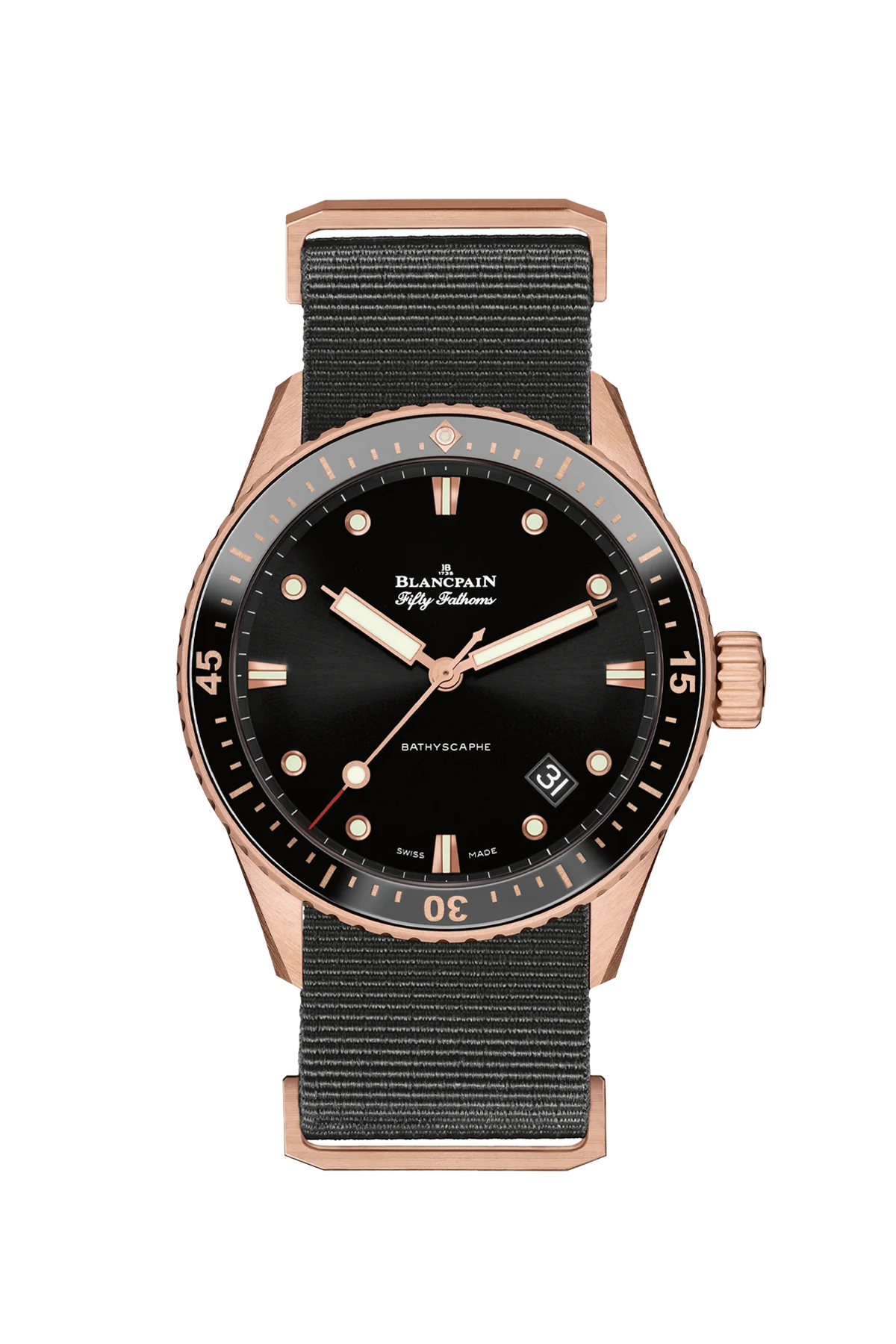 Blancpain Fifty Fathoms Bathyscaphe 5000 36S30 NABA