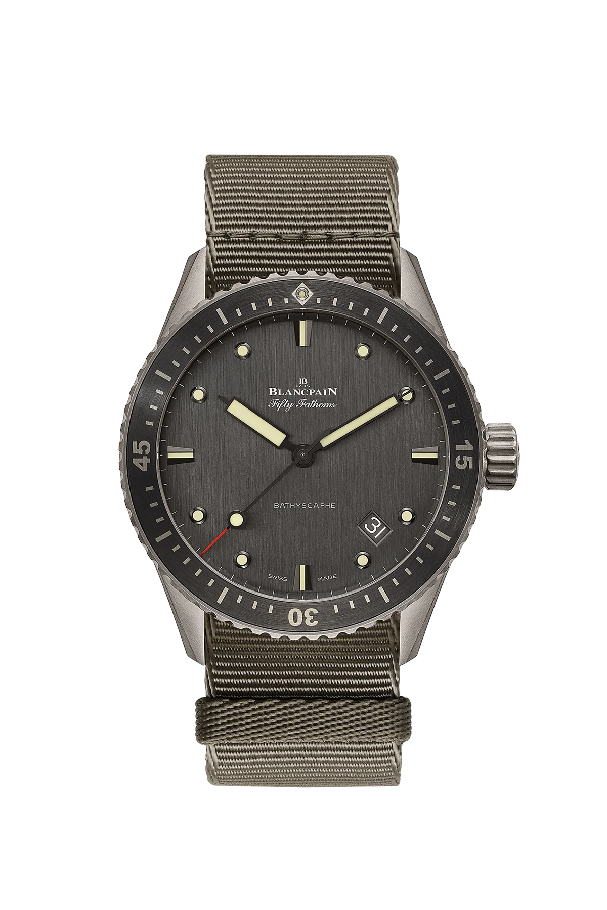 Blancpain Fifty Fathoms Bathyscaphe 5000 1210 NAGA
