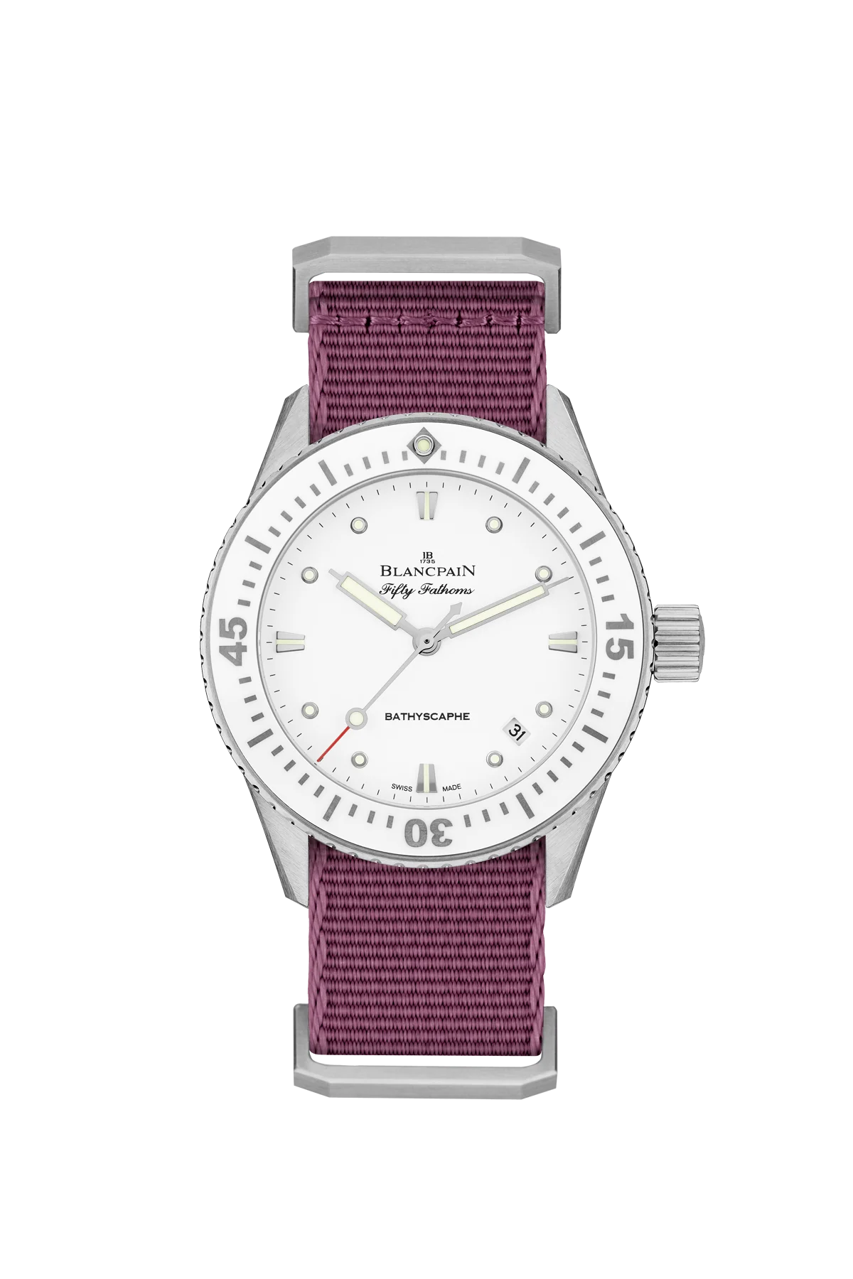 Blancpain Fifty Fathoms Bathyscaphe 5100 1127 NAVA