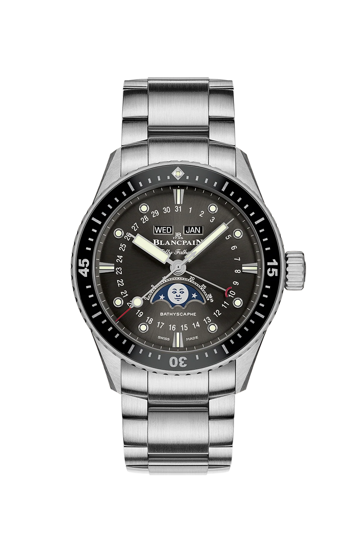 Blancpain Bathyscaphe Quantième Complet Phases de Lune