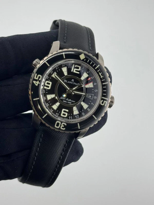 Blancpain Blancpain Fifty Fathoms 500 Fathoms GMT Titanium Men's Watch - Image 4