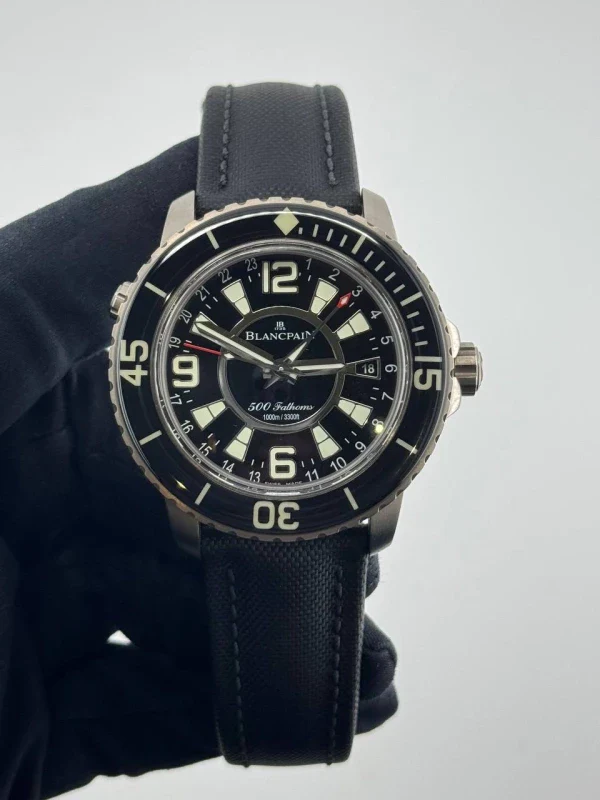 Blancpain Blancpain Fifty Fathoms 500 Fathoms GMT Titanium Men's Watch - Image 6