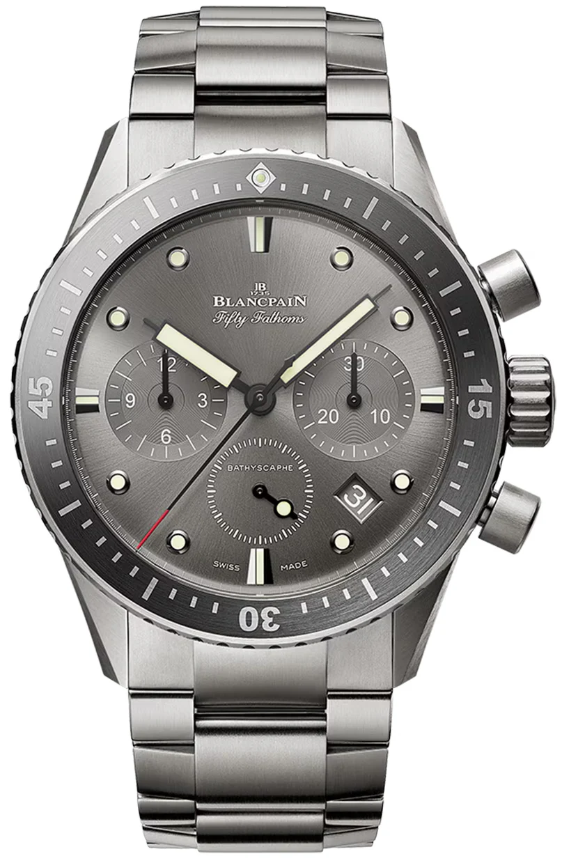 Blancpain Fifty Fathoms Bathyscaphe Titanium Men's Watch