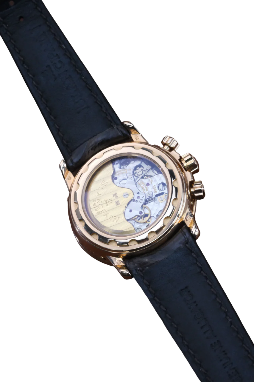 Blancpain Leman Chronograph Perpetual Calendar 18K Yellow Gold Men's Watch - Image 2