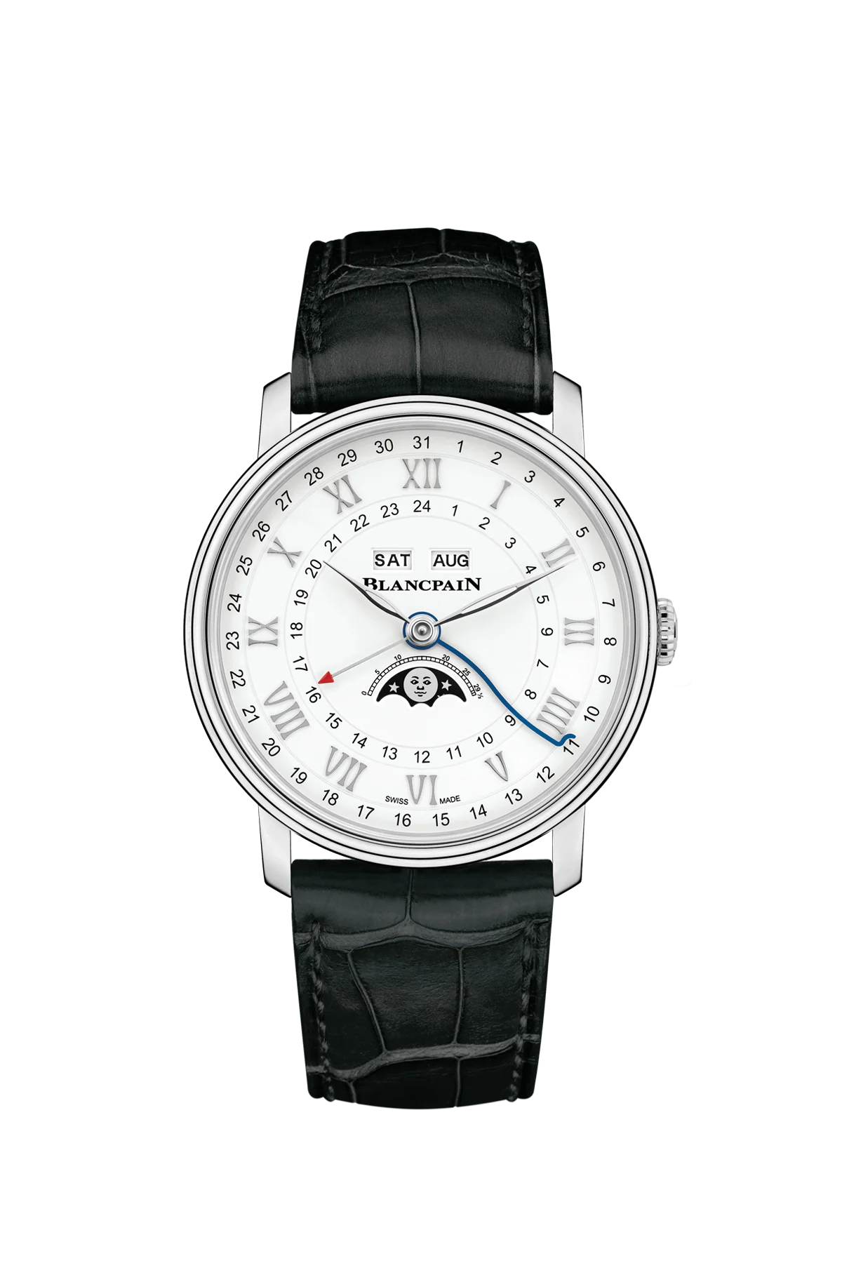 Blancpain Quantième Complet Phases de Lune GMT